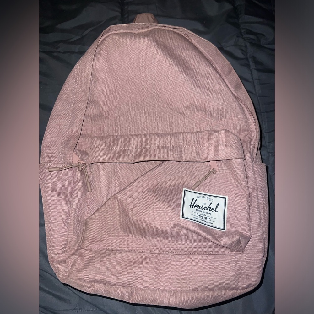 pink backpack
